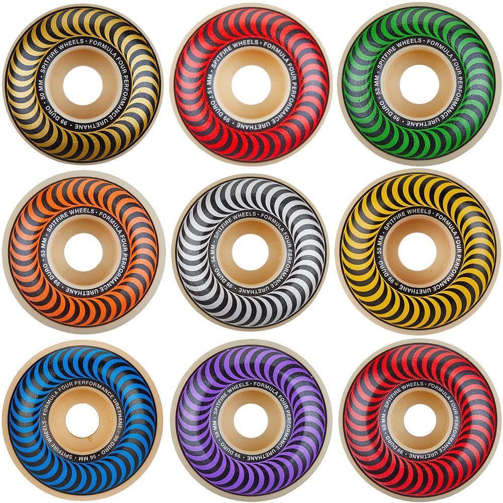 スケートボード SPITFIRE FORMULA FOUR 06 CLASSICS 99 Spitfire Wheels - Formula Four Classic Shape 99 – Low Key
