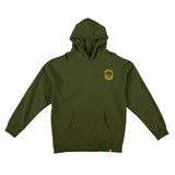 Spitfire Wheels Hoody Classic Vortex Army Gold