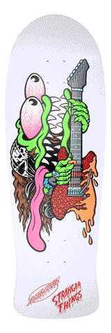 Santa Cruz - Stranger Things Limited Edition Board "Meek Slasher Eddie Reveal"