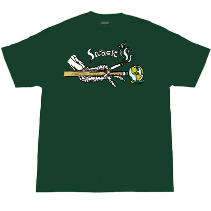SNACK LAST GAME TEE - PINE T-SHIRT