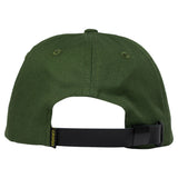 KROOKED DOUBLE OK SCRIPT STRAPBACK OLIVE / CREAM