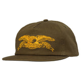 ANTIHERO BASIC EAGLE SNAPBACK BROWN / ORANGE