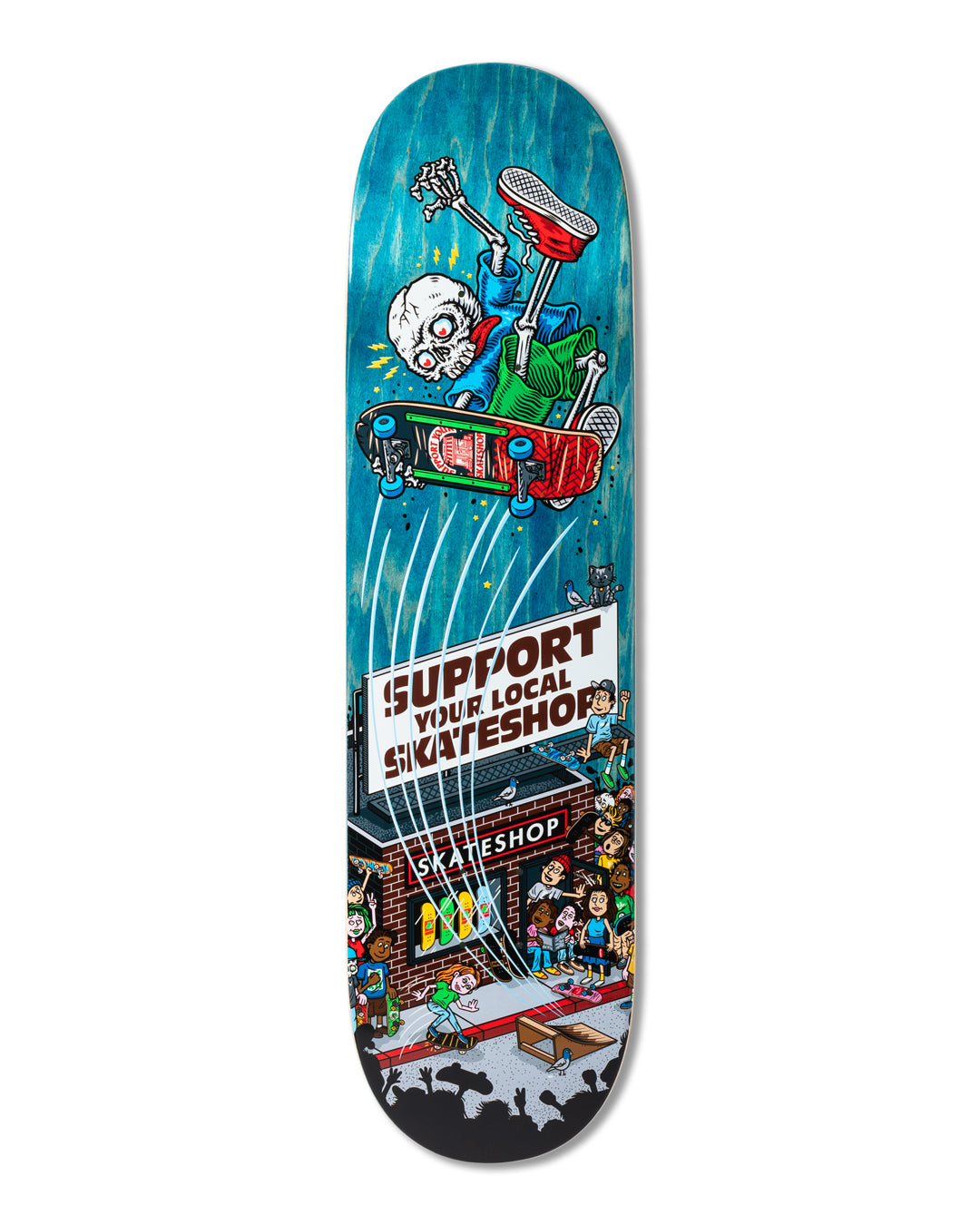 MQ × LOW KEY SKATE DECK 8.0 MQ x Low Key Muni Map - Skateboard – Low Key Skate Shop
