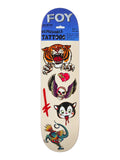 Deathwish Jamie Foy Tattoos Deck 8.38 x 32