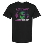 Low Key "Escape" - Black T-shirt