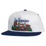REAL SFC SNAPBACK WHITE / NAVY