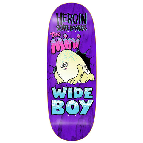 Heroin Skateboards -  MINI WIDE BOY 10.5”