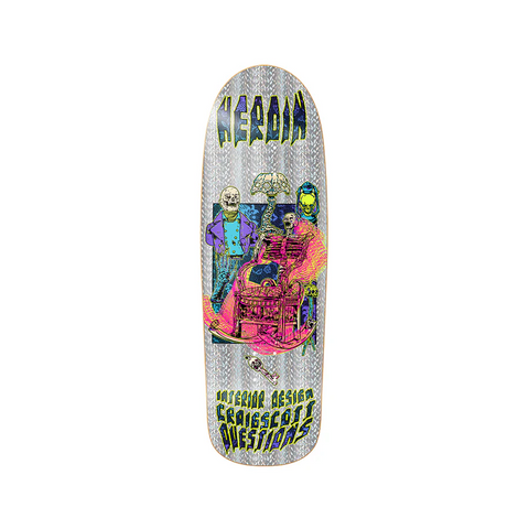 Heroin Skateboards - 'Craig Scott Questions Hellscape' Deck 10