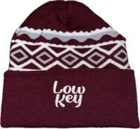 Low Key Holiday  - Burgundy Beanie