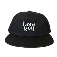 Low Key 5 Panel - Black Hat
