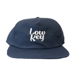Low Key "Stacked Icon" - Navy Blue Hat