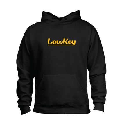 Low Key Yellow Icon - Black Hoody