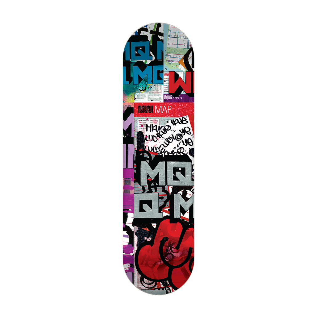 MQ x Low Key Muni Map - Skateboard – Low Key Skate Shop MQ x Low Key Muni Map - Skateboard – Low Key Skate Shop