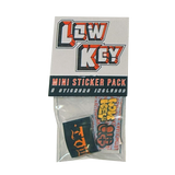 Low Key Skate Shop - Mini Sticker Pack