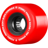 Powell Peralta Snakes Skateboard Wheels 66mm 75A 4pk Red or Green