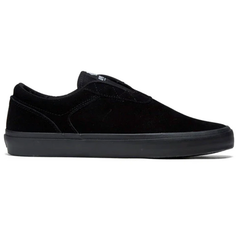 Opus Footwear - Honey Slip Suede - Black Suede / Black Sole