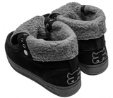 Ipath - Cats hi sherling-  Black Suede