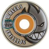 Spitfire Formula Four skateboard wheel on a white background
