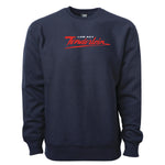 Low Key "Tenderloin Times" - Navy Blue Crewneck Sweatshirt