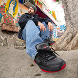 TJ Rogers Black/Red Shoe | ES