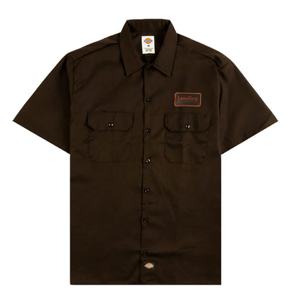 Dickies x Low Key Skate Shop - Brown Work Shirt